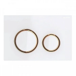 Vandens nuleidimo mygtukas Geberit Sigma21, 115.650.SI.1, baltas stiklas