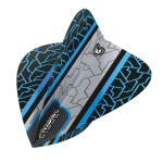 Smiginio strėlyčių sparneliai Winmau Prism Alpha Black / Blue Standard