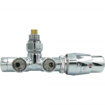 Kampinis termostatinis elementas VARIO TERM Unico, UGS0202CFK/P chromuotas