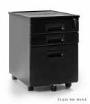 Spintelė UNIQUE CONTAINER 324, juoda