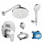 Potinkinė du&scaron;o sistema Ideal Standard Ceraflex BD191AA, chromas