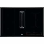 Indukcinė kaitlentė su garų rinktuvu AEG CCE84543FB, 80 cm