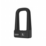 Dviračio spyna RockBros Artom Shackle Lock-X, FU1BK, atrakinama pir&scaron;tų antspaudais, juoda