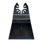Daugiafunkcinio įrankio geležtė 66mm x 43mm. DeWALT