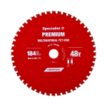 SPECIALIST+ pjovimo diskas Multimaterial 184x48Tx20/16mm
