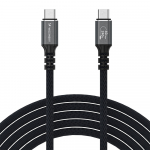 USB kabelis Wozinsky WPS-UY42S USB-C Thunderbolt 4 240W 2.0m juodas