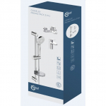 Du&scaron;o komplektas Ideal Standard Ceraflex 3IN1, BD001AA, chromo