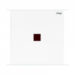 Pisuaro vandens nuleidimo mygtukas Viega More 200, 774639, baltas