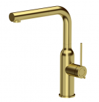 Virtuvinis mai&scaron;ytuvas su i&scaron;traukiama žarna Quadron ANGELINA Q LINE 3573500_PVDG1, aukso