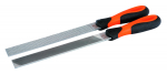 Ergo dildžių metalui ir medžiui, kombinuotas rinkinys 2 vnt. 8" 200mm, stambi ir vidutinio stambumo