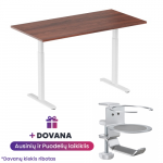 Reguliuojamo auk&scaron;čio stalas Up Up Bjorn Baltas, Stalvir&scaron;is L Tamsaus rie&scaron;uto spalvos