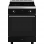 Indukcinė viryklė su elektrine orkaite Smeg C6IPBLT2