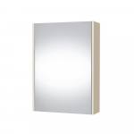 Pakabinama spintelė su veidrodžiu Riva SV 50A-5, Beige Matinė