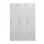 Metalinė persirengimo spintelė trivietė su pertvara Rehalt Systems 1800 x 1200 x 500