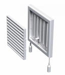 Vent. grot.su užsklanda 154x154 MV100RS