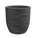 Nicoli &oslash;40x40cm vazonas Rhea 40 antracito spalvos