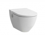 Higieninis pakabinamas unitazas Laufen CLEANET NAVIA U1LFN-8206014000001, su apiplovimo f-ja, Rimless, LCC, su softclose sėdyne ir dangčiu