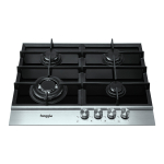 Dujinė kaitlentė FREGGIA HG640VGTB - su defektu