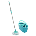Grindų valymo rinkinys Leifheit Twist Disc Mop Ergo 1052101, &scaron;viesiai mėlynas, 6 l