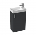 Vonios spintelė su praustuvu JIKA H45J5111753011, pilka