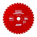 SPECIALIST+ pjovimo diskas Sandwich 184x20/16x36T