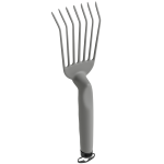 Grėbliukas GAIA 05, &scaron;viesiai pilkos spalvos