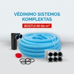 Vėdinimo sistemos komplektas būstui iki 60 m&sup2;