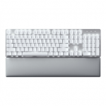 Razer Pro Type Ultra Belaidė žaidimų klaviatūra RF Wireless+BT+USB, LED, Yellow Switch, US, Balta