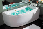 Masažinė vonia B1680 de&scaron;ininė su oro ir hidromasažu 170cm