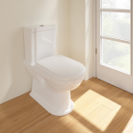 Pastatomas unitazas Villeroy & Boch Hommage 666210R1+ 772111R1+ 8809S1R1 (su bakeliu ir dangčiu)