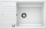 Plautuvė Blanco ZIA XL 6 S Compact 523267, balta (su ekscentriniu ventiliu)