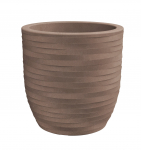 Nicoli &oslash;40x40cm vazonas Rhea 40 tabako spalvos