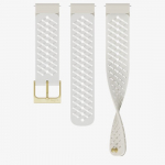 Laikrodžio apyrankė SUUNTO 22MM ATHLETIC 3 SILICONE STRAP PEARL GOLD, S+M, SS050852000