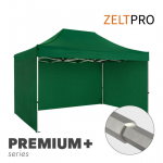 Prekybinė Palapinė 3x4,5 Žalia Zeltpro PREMIUM+