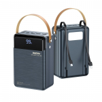 I&scaron;orinė baterija Power Bank Remax RPP-566 22.5W 80000mAh pilka