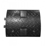 Gulintis policininkas - greičio mažinimo kalnelis Eurostal 40 cm pločio vidinė dalis juoda H4