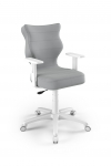 Ergonomi&scaron;ka vaiki&scaron;ka kėdė Petit ,,Duo", 5 dydis, pilka / balta