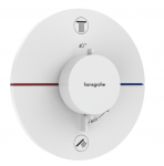 Potinkinis termostatinis mai&scaron;ytuvas Hansgrohe ShowerSelect Comfort S, 15556700, baltas matinis