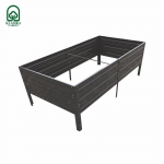 Pakelta lysvė Klasika Garden 150 cm x 75 cm x 30 cm, dažyta milteliniu būdu pagal RAL spalvą