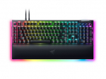 Razer BlackWidow V4 Pro Laidinė žaidimų klaviatūra RGB, Yellow Linear Switch, US, Juoda