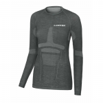 Moteri&scaron;ki termo mar&scaron;kinėliai Lorpen Taku L/S T-Shirt W &ndash; Pilka &ndash; S