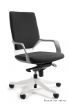Biuro kėdė Unique APOLLO M W-908-W, white plastic