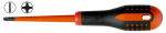 Izoliuotas atsuktuvas ERGO&trade; SLIM Combi SL5/PH1x80mm 1000V VDE, automatiniams jungikliams