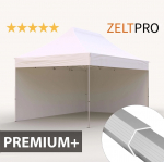 Prekybinė palapinė 3x4,5 Zeltpro PREMIUM+, Balta