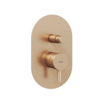 Potinkinis du&scaron;o mai&scaron;ytuvas su automatiniu jungikliu Ravak Espirit ES 061.60RGB.O2 X070358, rose gold