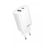 Įkroviklis Remax RP-U37 20W USB-C/USB-A baltas