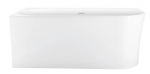 Vonia, laisvai pastatoma Masterjero 139778L, 170 cm x 78 cm x 60 cm, kairė, balta