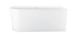 Vonia, laisvai pastatoma Masterjero 139778L, 170 cm x 78 cm x 60 cm, de&scaron;ininė, balta