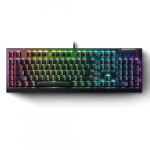 Razer BlackWidow V4 X Laidinė žaidimų klaviatūra RGB, Green Clicky Switch, US, Juoda