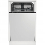 Įmontuojama indaplovė Beko DIS35020, 45 cm